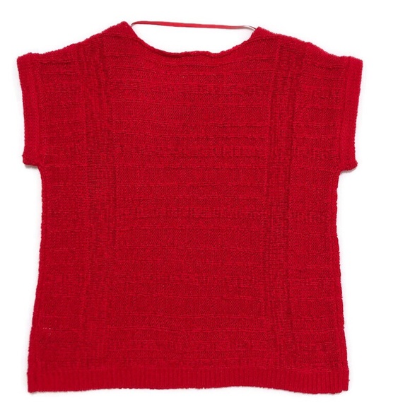 CUPIO Soft Textured Knit Sweater Short Sleeves, LG - Picture 13 of 15